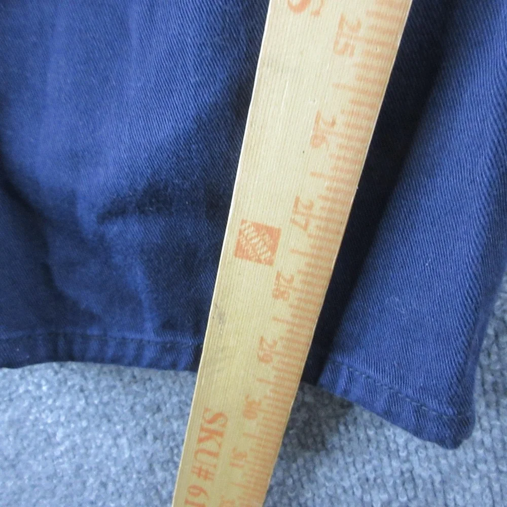 Carhartt FR Pants Mens 36x30 Blue Flame Resistant CAT 2 Canvas Chino Workwear
